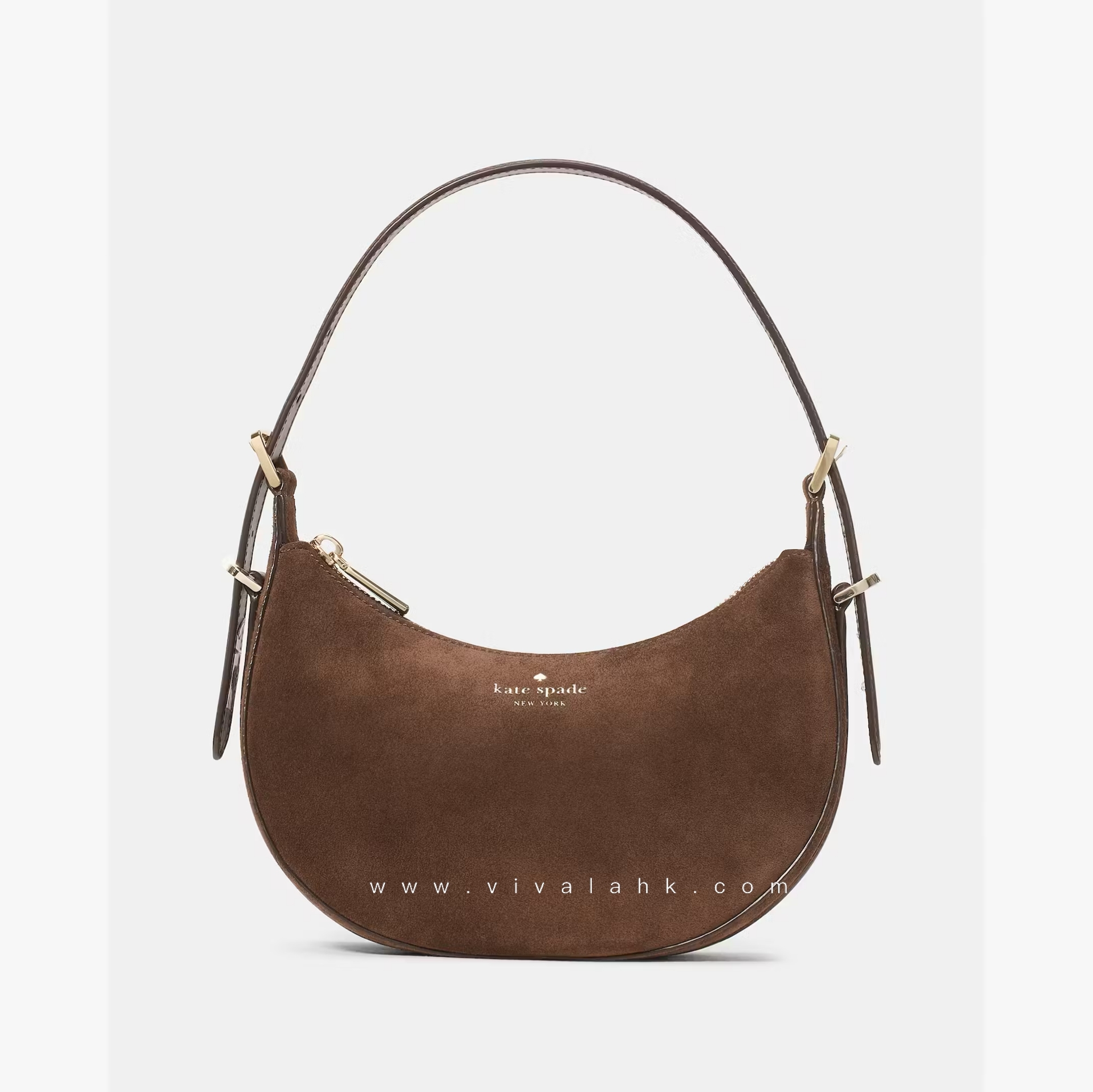 Kate Spade - Nova 月牙 單肩+斜孭多用袋 (麂皮) (KM693)