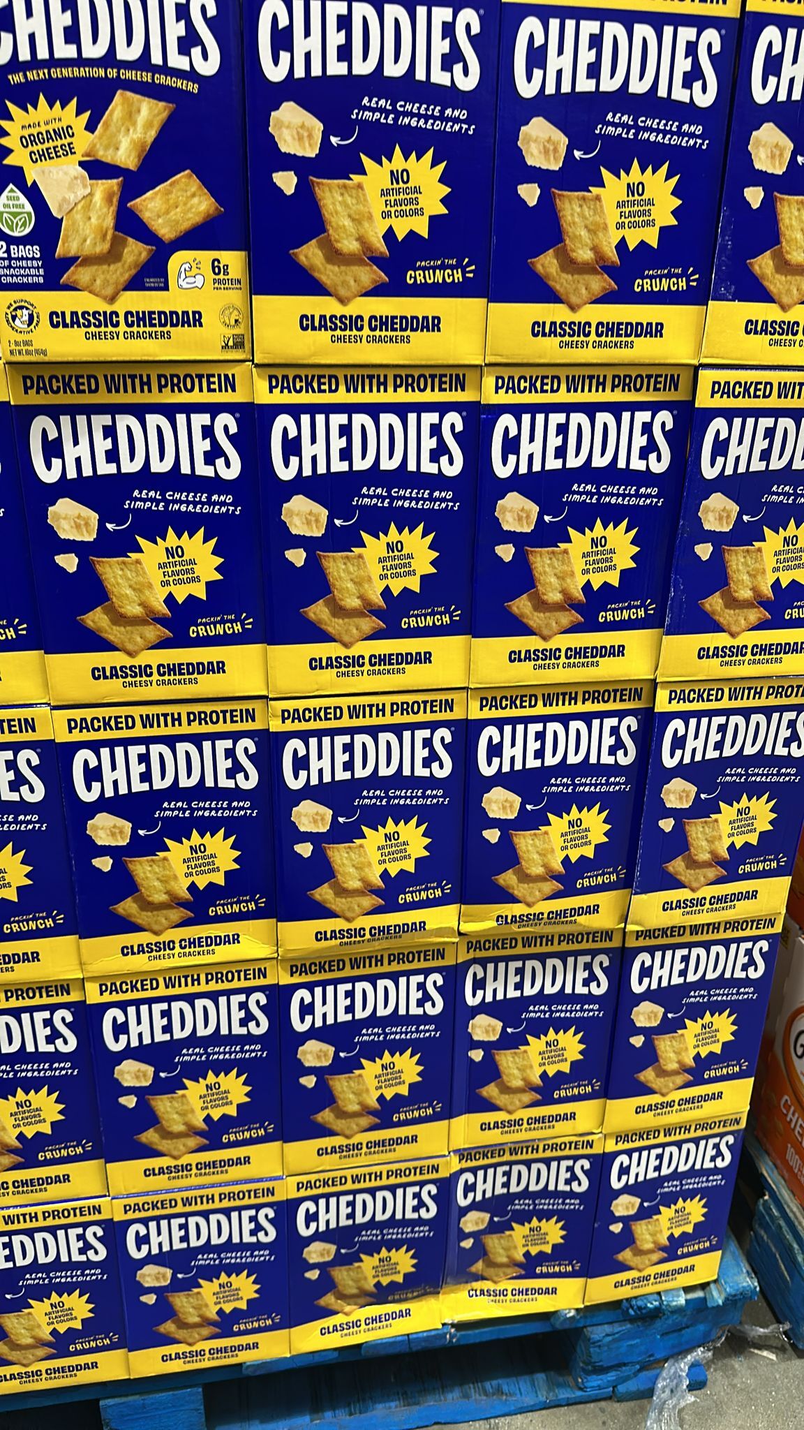 【預購】Cheddies H100776 高蛋白芝士脆餅
