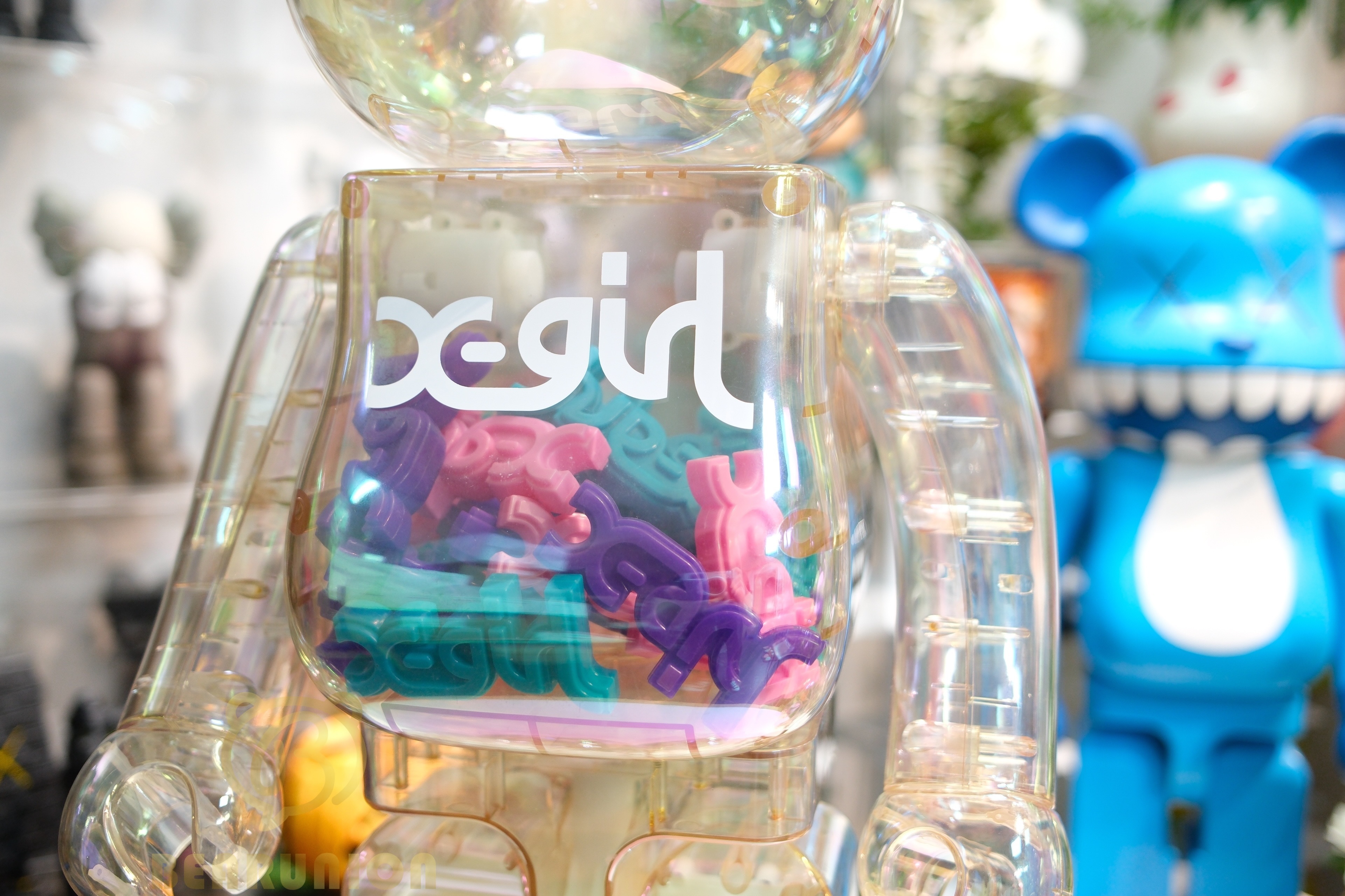 🥇現貨🥇Bearbrick 1000% X-girl