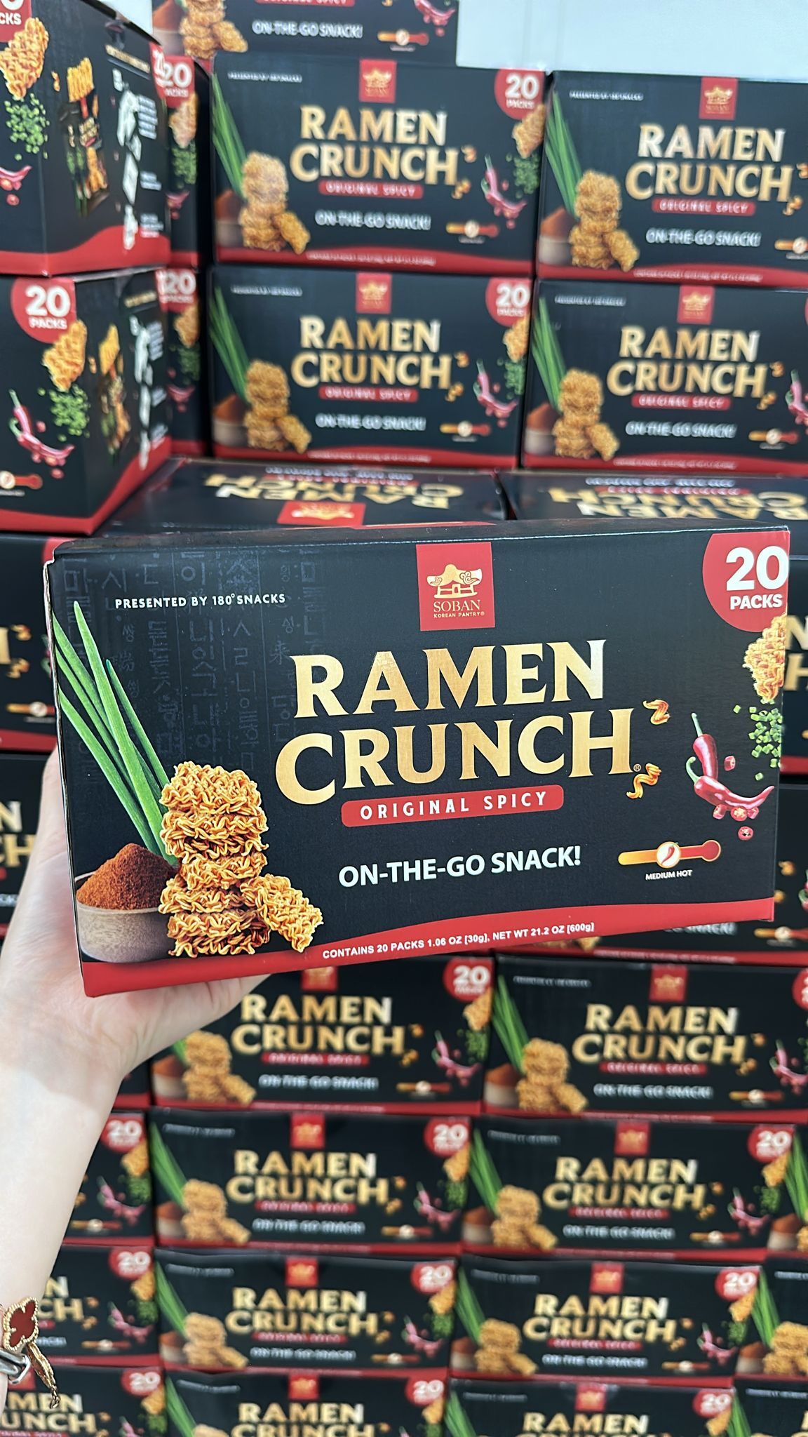 【預購】Ramen Crunch H100779 香辣拉麵脆脆