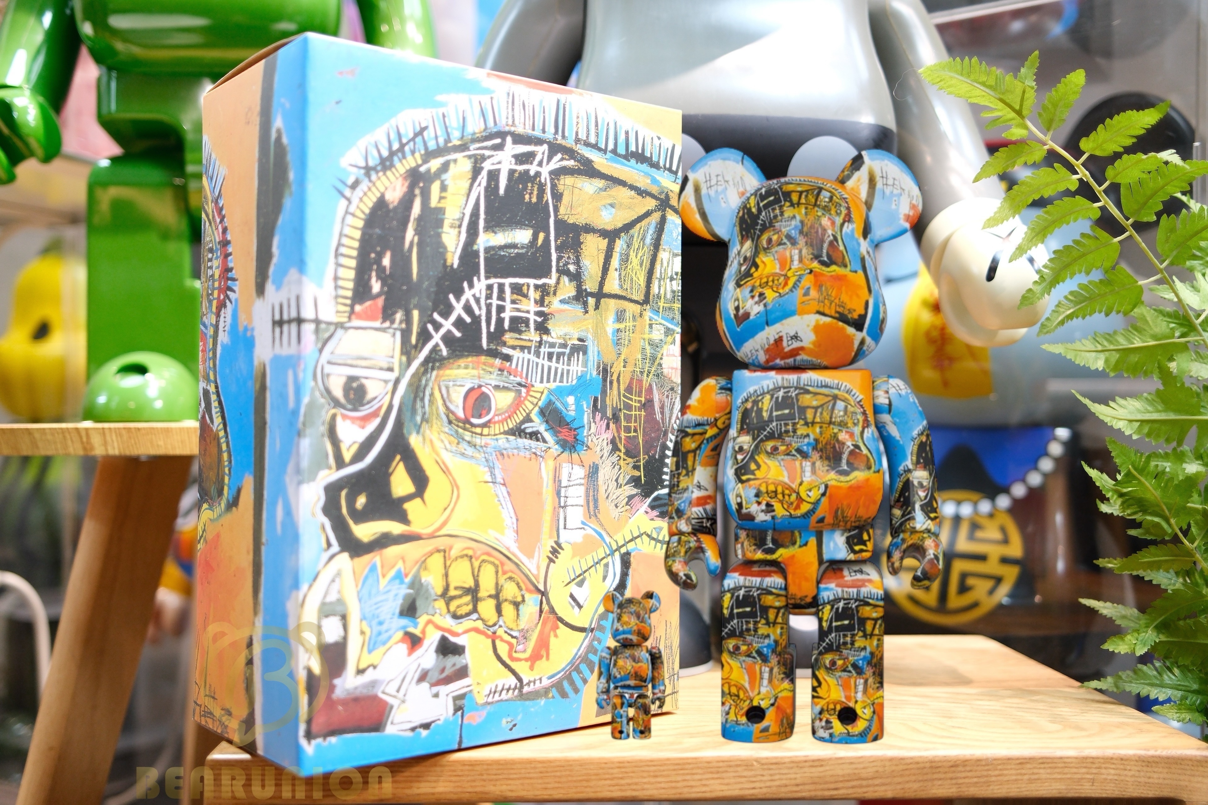 🥇現貨🥇Bearbrick 400% 100% JEAN-MICHEL BASQUIAT #10