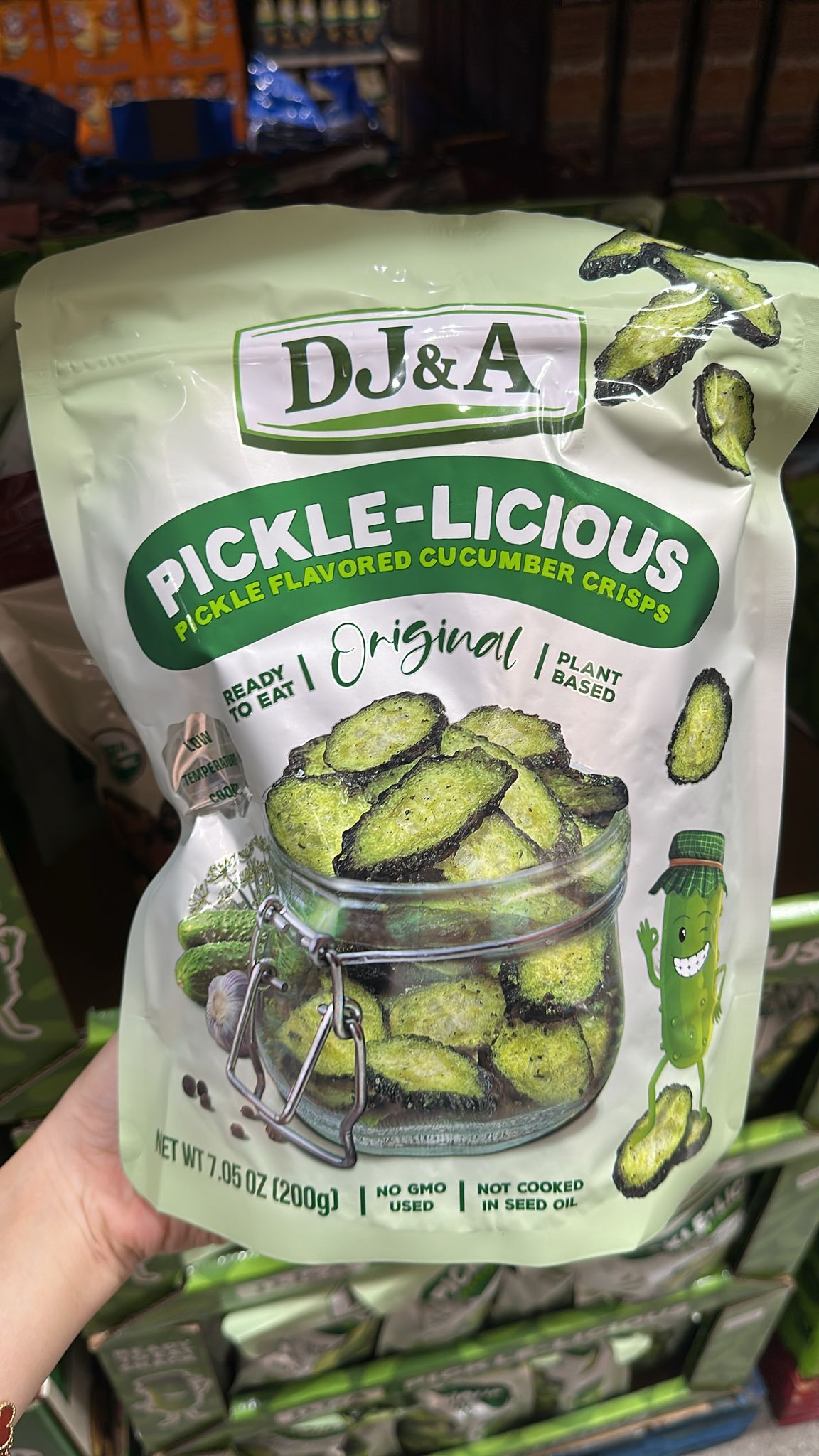 【預購】DJ n A H100781 酸香青瓜脆片