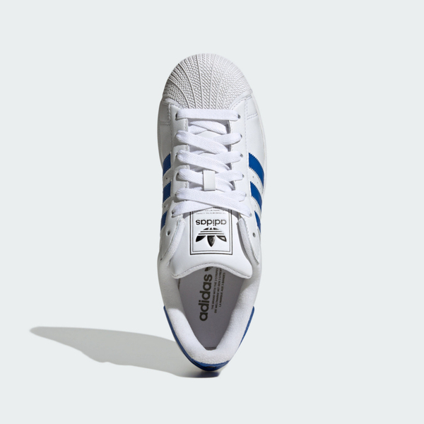 Adidas Superstar II JQ4729 男 運動休閒鞋 經典 貝殼頭 三葉草 舒適 百搭 白 藍