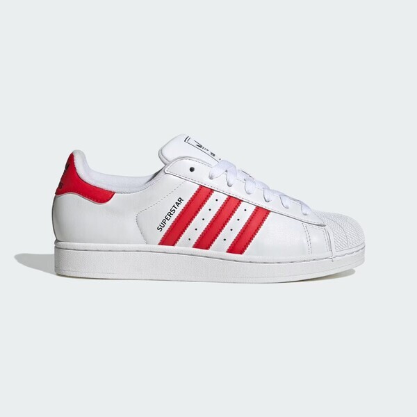 Adidas Superstar II JQ4728 男 運動休閒鞋 經典 百搭 三葉草 貝殼頭 白紅