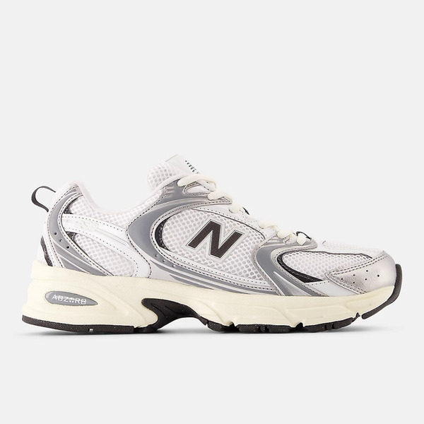 New Balance 紐巴倫 530 U530ESA 男女 運動休閒鞋 復古鞋 緩震 舒適 穿搭 奶油底 銀黑
