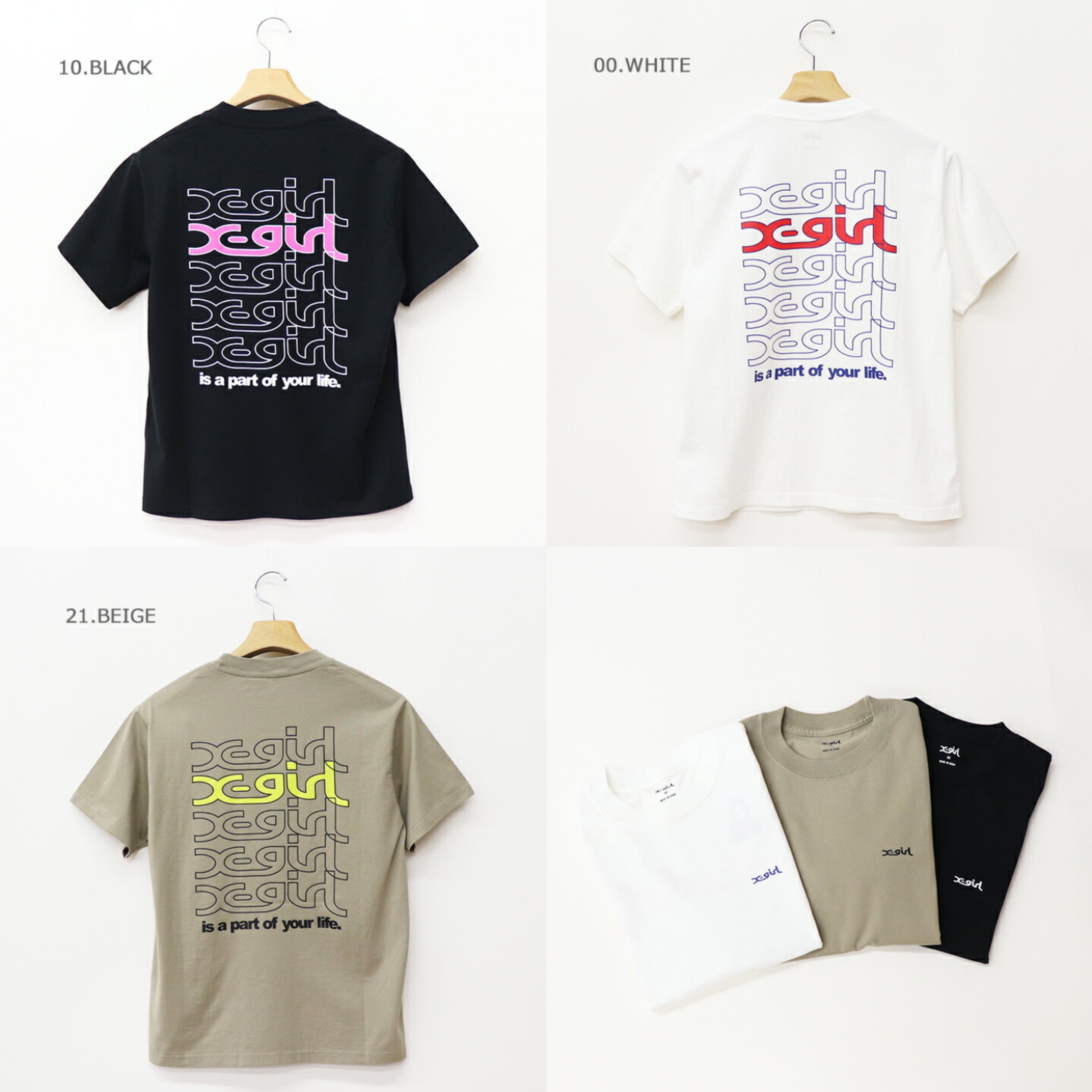 XGIRL T-SHIRT （P10 JP364）
