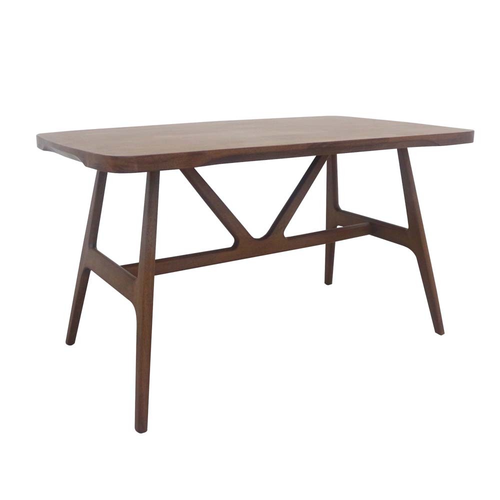 倫斯特4.5尺實木餐桌