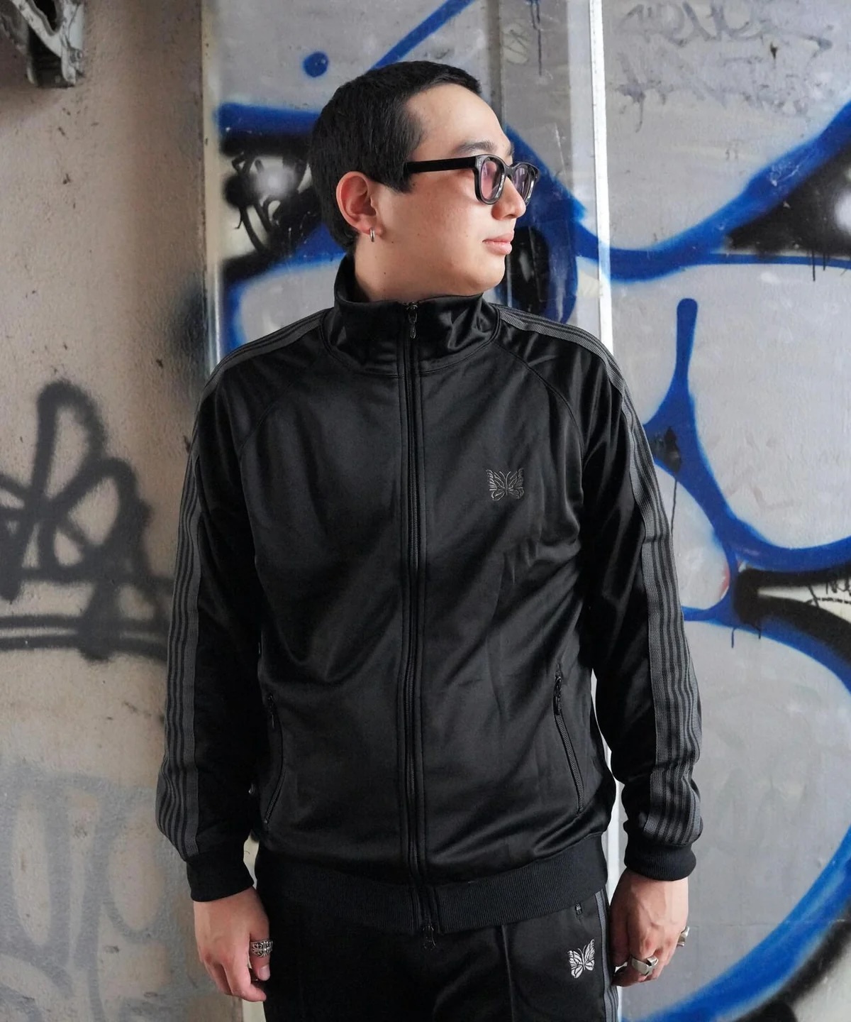 NEEDLES /  Track jkt poly smooth