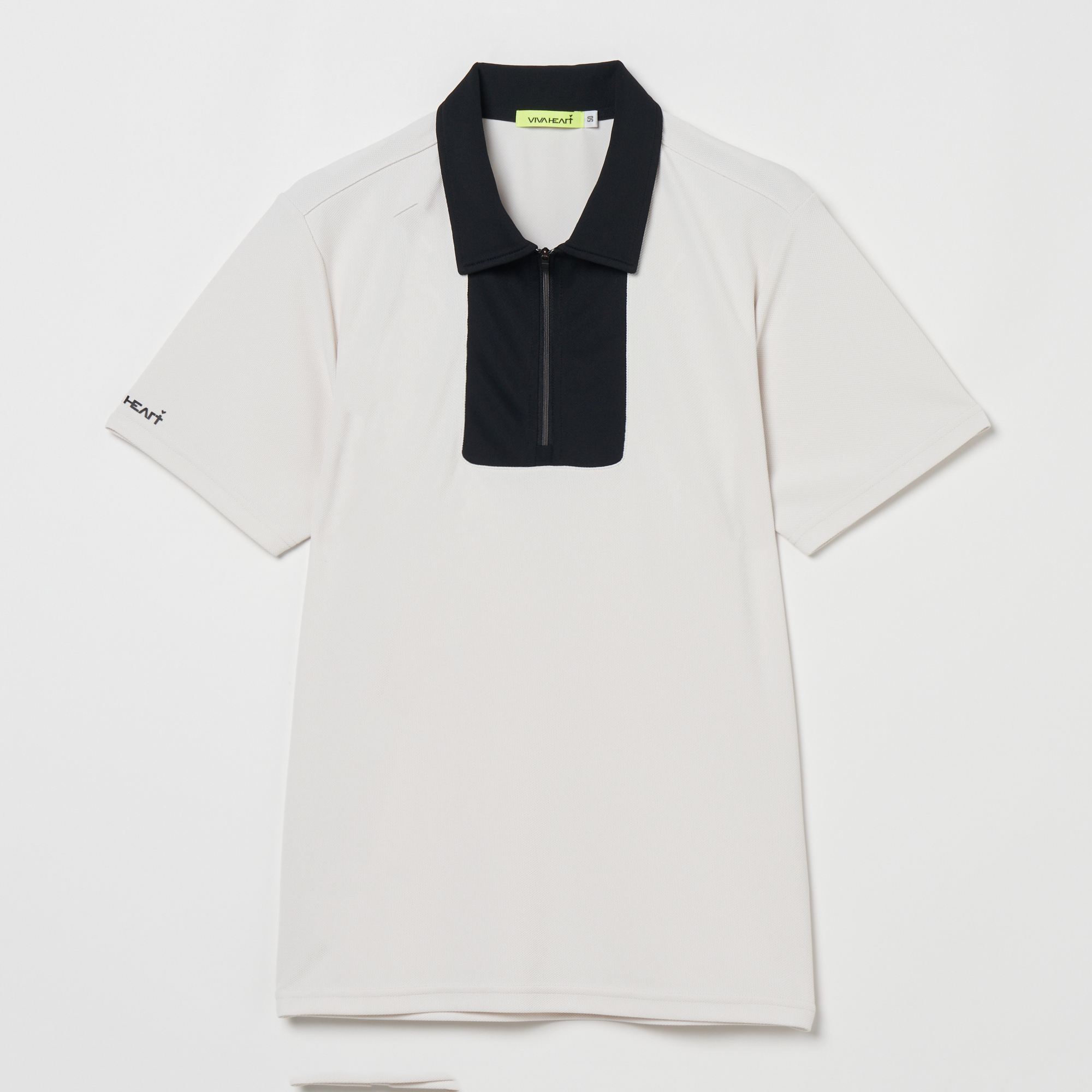 男士-褶紋設計短袖Polo衫