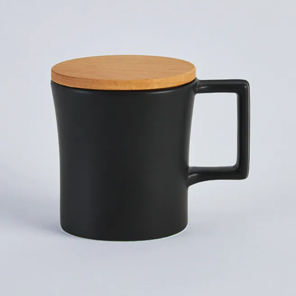 NO.1#2 霧黑杯木蓋組(杯+杯蓋)