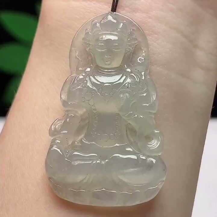 翡翠冰種度母,天然翡翠A玉, 緬甸玉, Jade, Jadeite