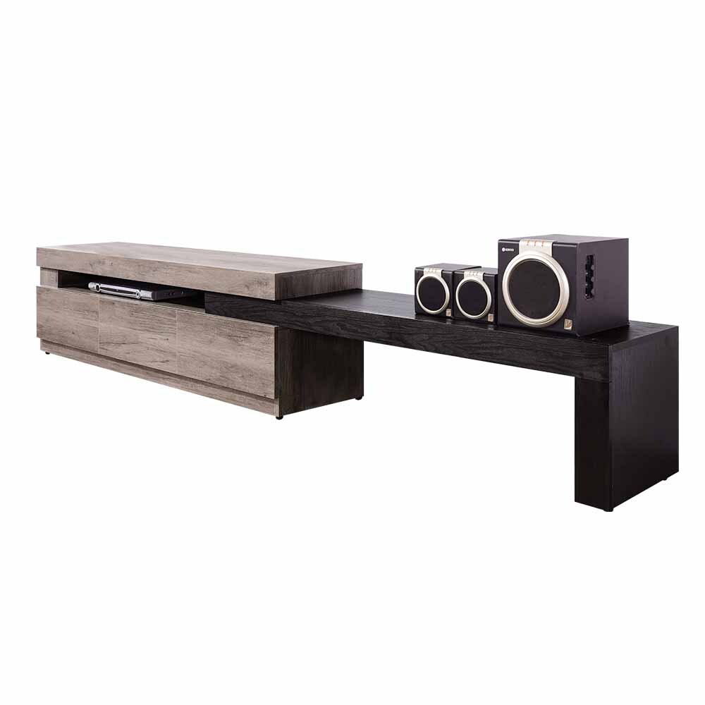 羅曼赫5.3尺多功能伸縮電視櫃/長櫃(三色可選)