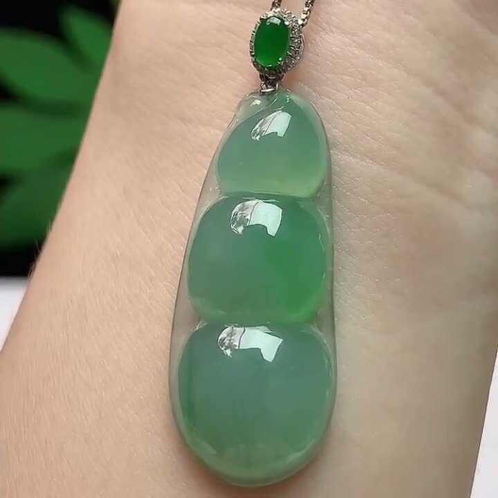 924353 翡翠飄花福豆