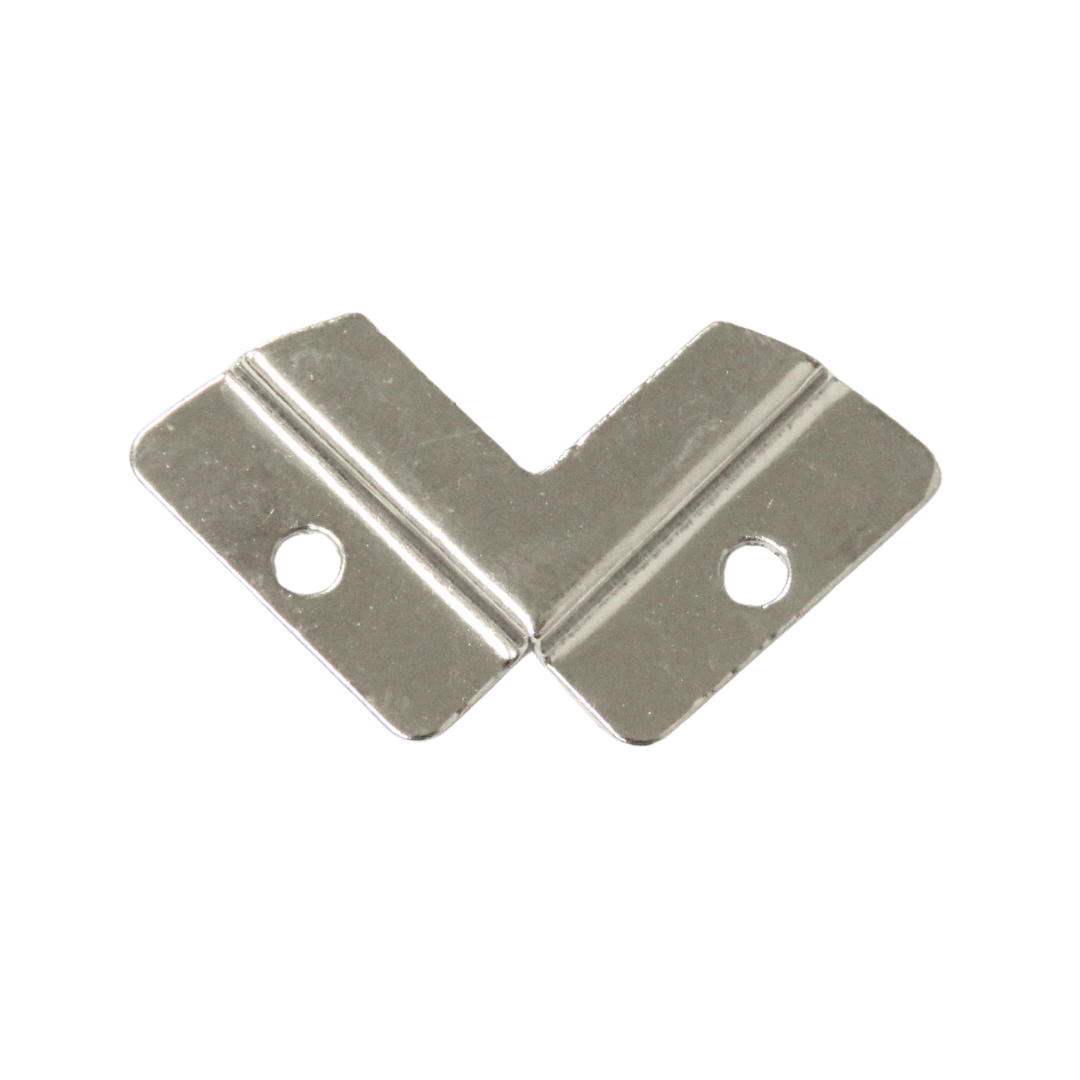 【五金小姐】台灣製 鐵製 玻璃封角 [ 4個 ]