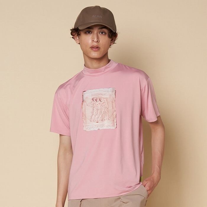 男士-VIVA ART短袖小高領