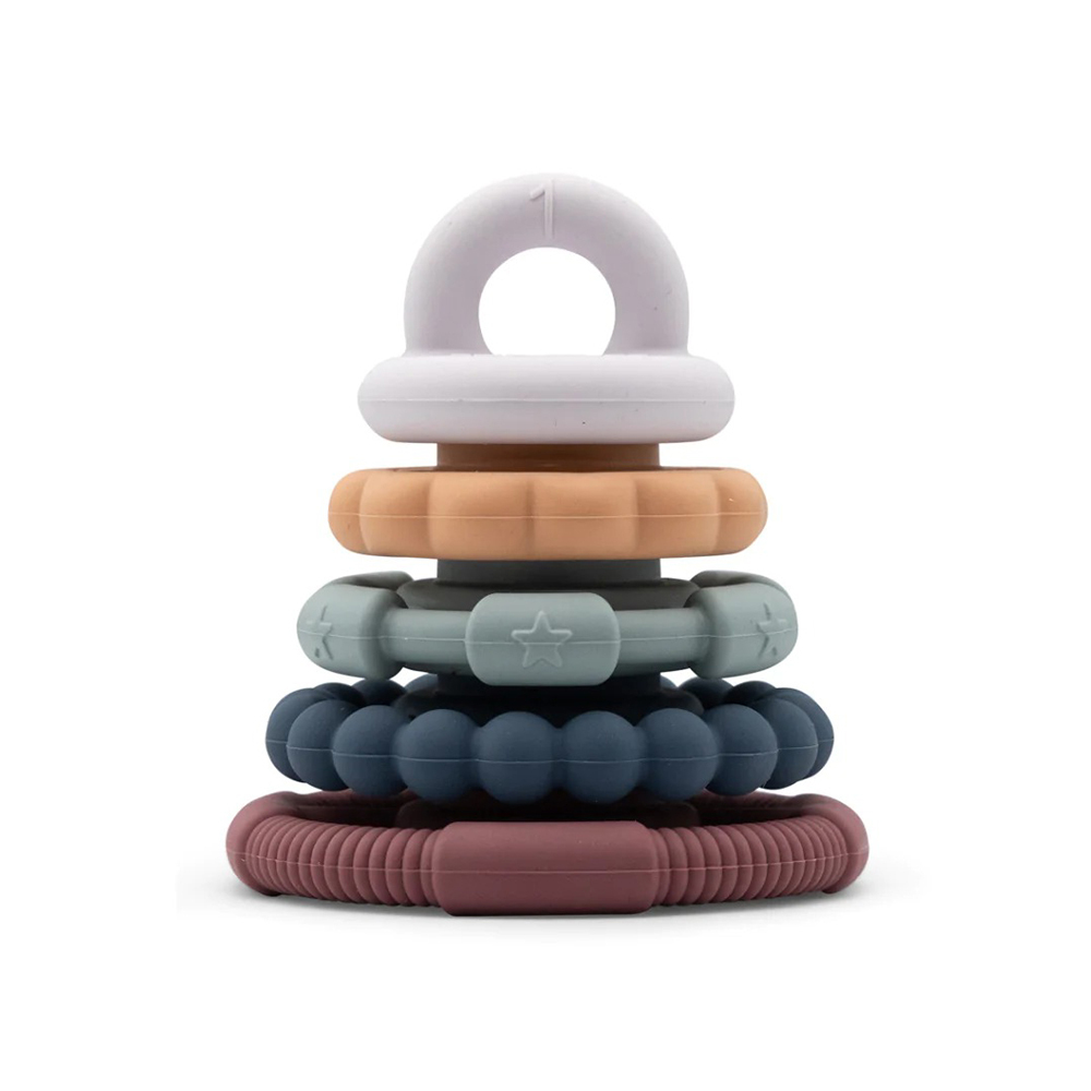 感統固齒疊疊塔-明亮彩虹