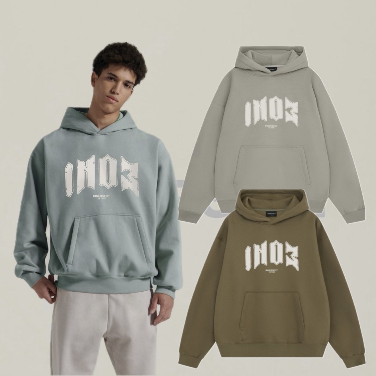 陳冠希 Clot INNERSECT 三生萬物 FOG ESSENTIAL 歌德IN03 連帽上衣 帽TEE 帽踢 INN25FWTHD620