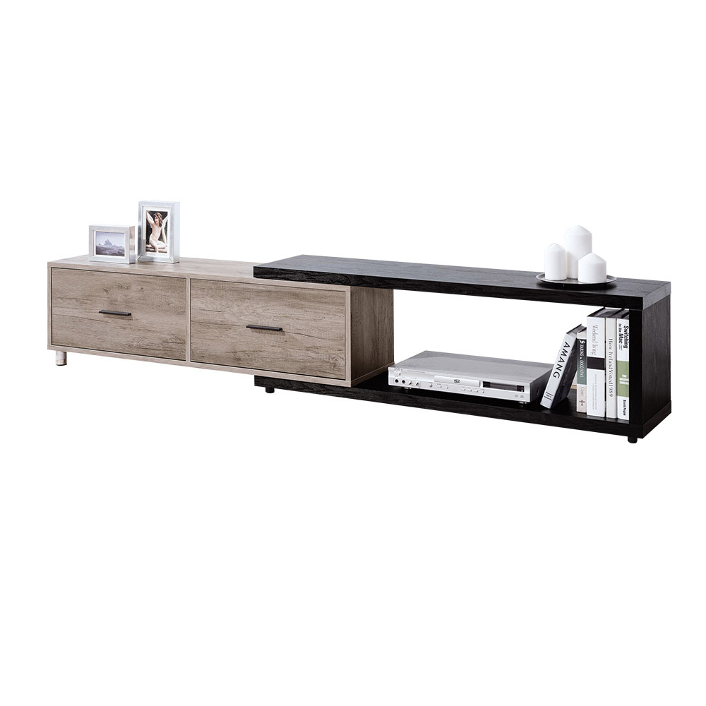 羅瓦納4尺多功能伸縮電視櫃/長櫃