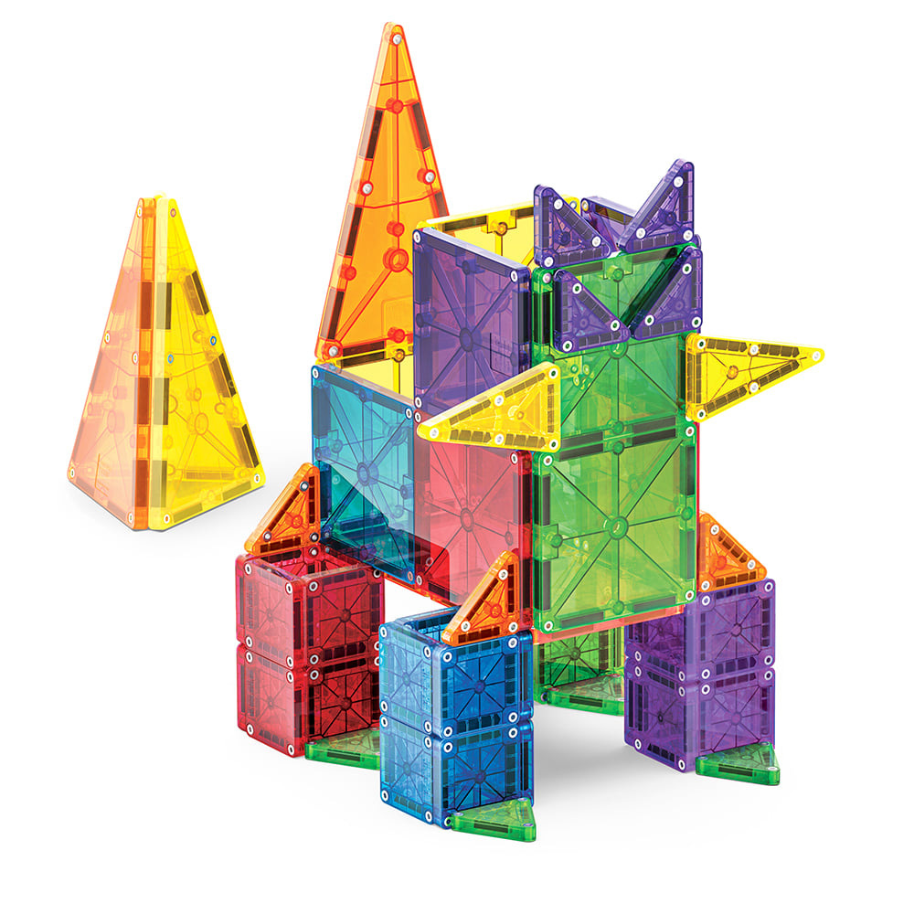 Magna-Tiles® microMAGS 磁力積木 - 62片套組
