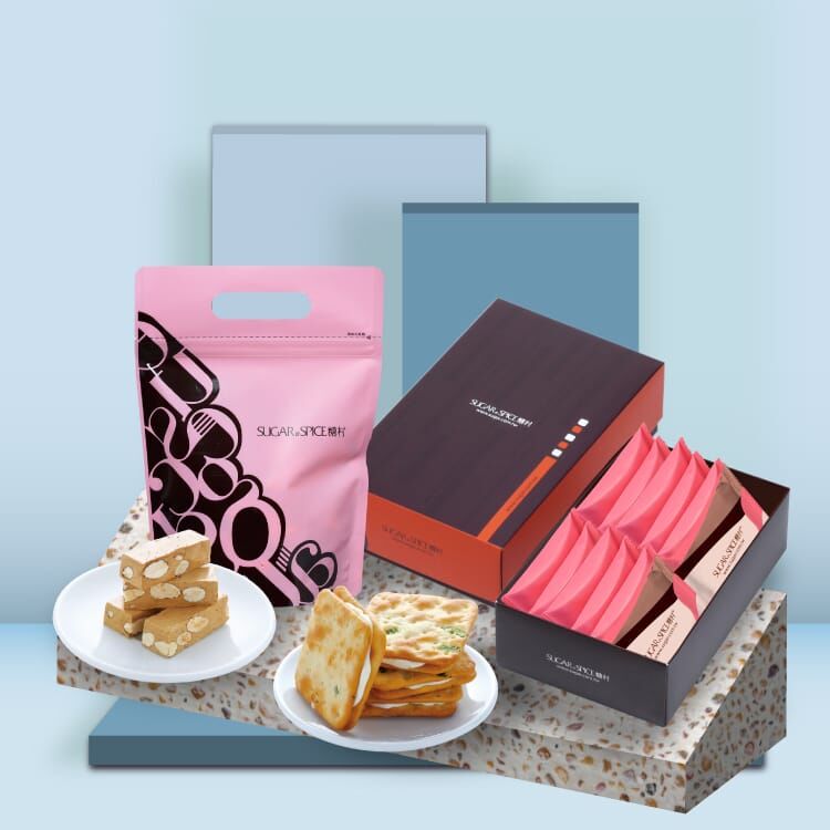 糖村-【雙組合選擇】太妃牛軋糖 + 牛軋餅法式牛軋糖