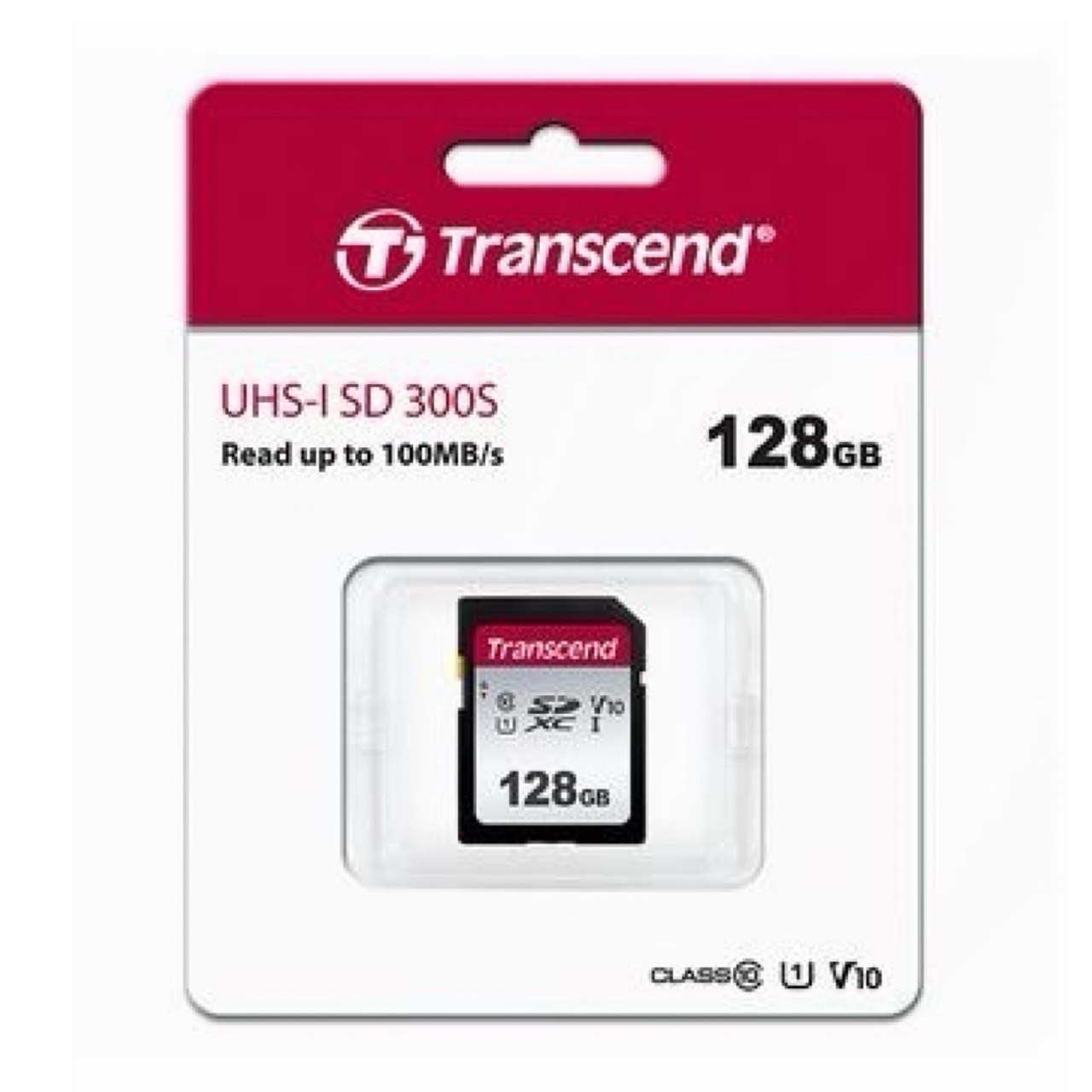 Transcend 創見 300S SDHC C10 U1 SD Card 16G 32G 64G 128GB 記憶卡