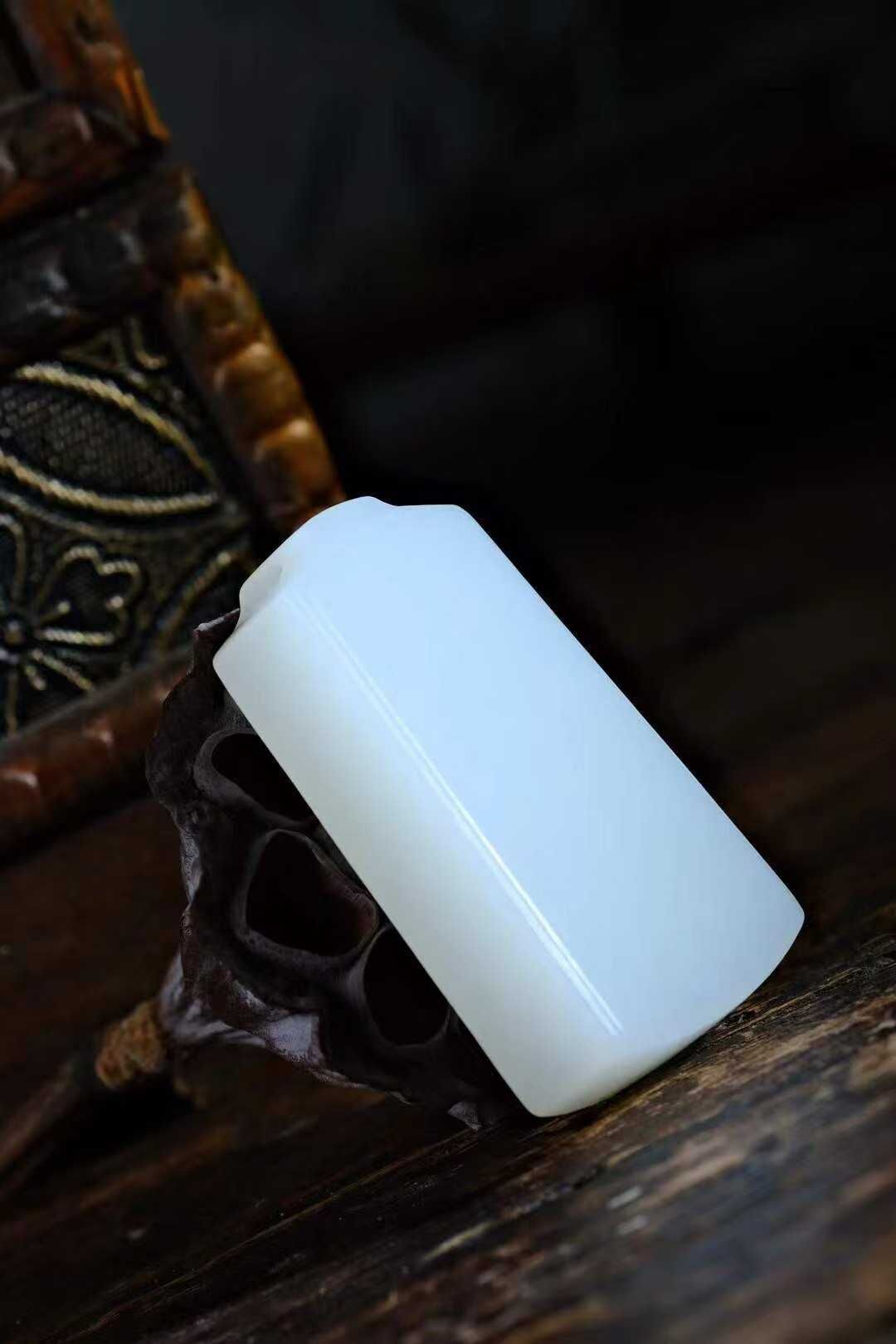 924714 和田白玉無事牌