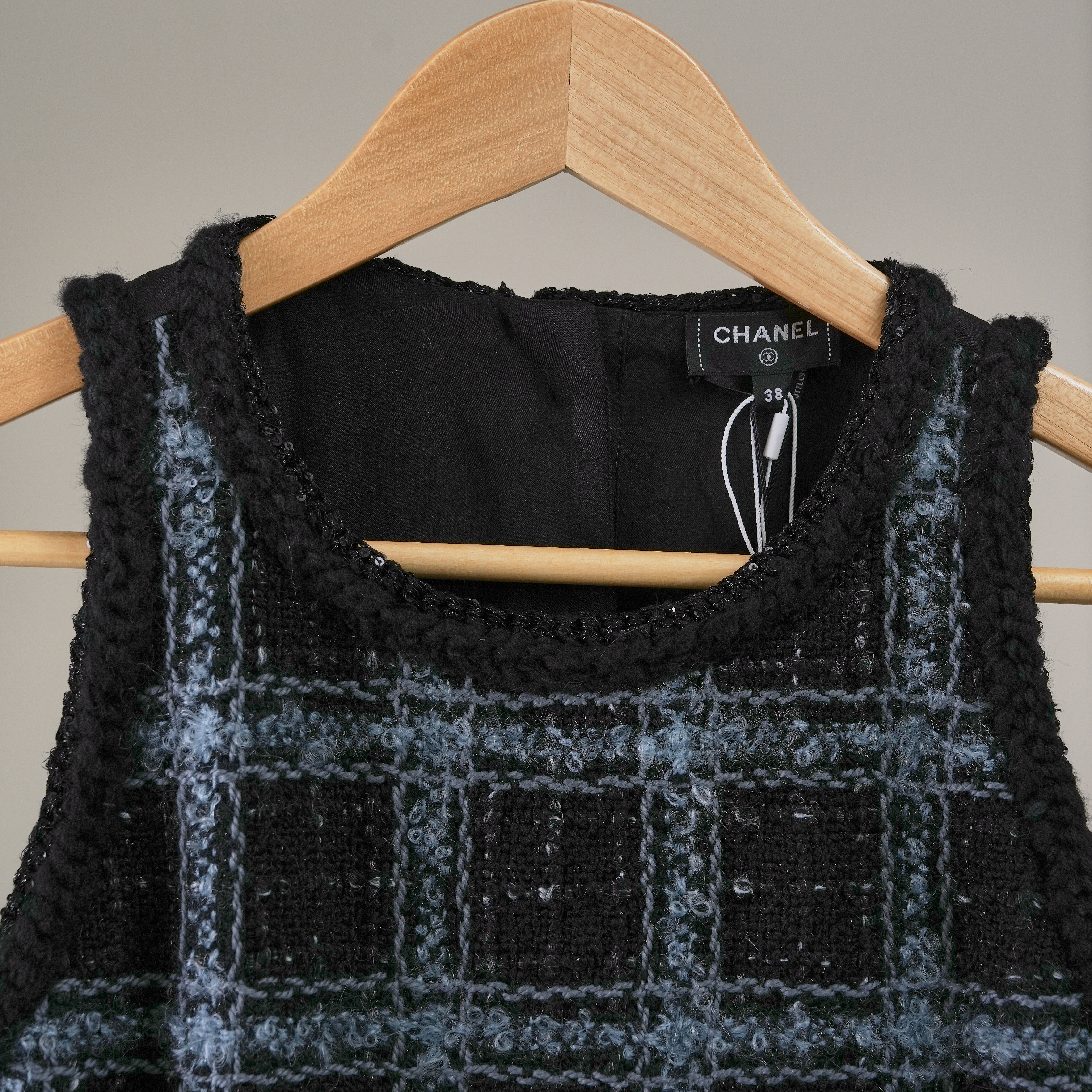 Chanel 24K格紋背心#38