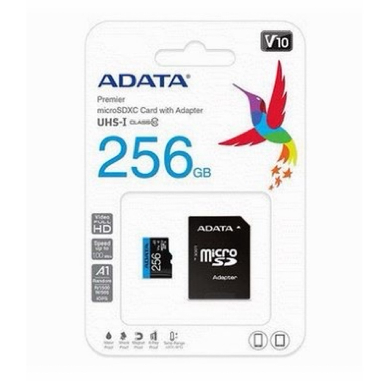 ADATA 威剛 32G 64G 128G 256G 記憶卡 microSD A1 C10 記憶卡