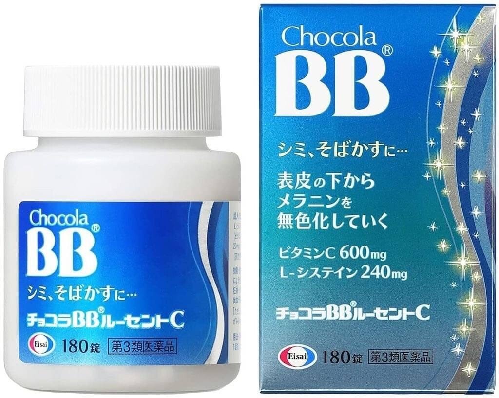 (預購商品 10/15收單) 日本 chocola 藍BB 美白丸 180顆