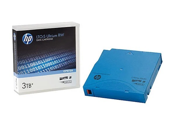 HP LTO5 Ultrium 3TB Rewritable Data Cartridge (C7975A)