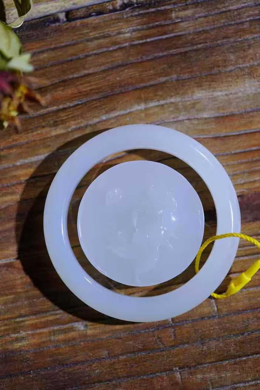 924719 52mm和田玉手鐲套裝