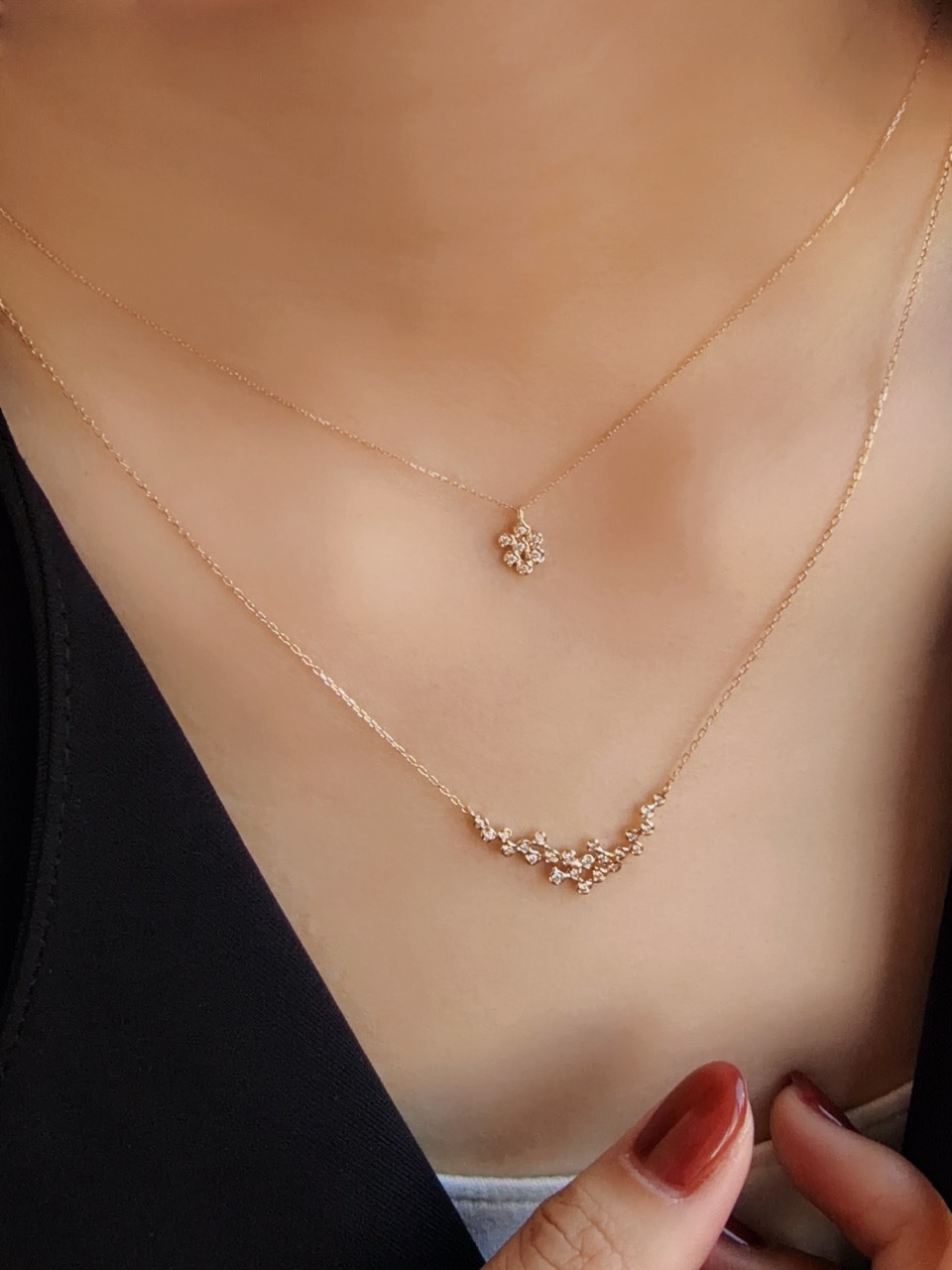 蜜梨花項鍊