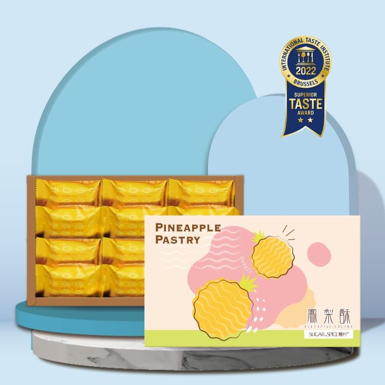 糖村-芝士鳳梨酥12入禮盒