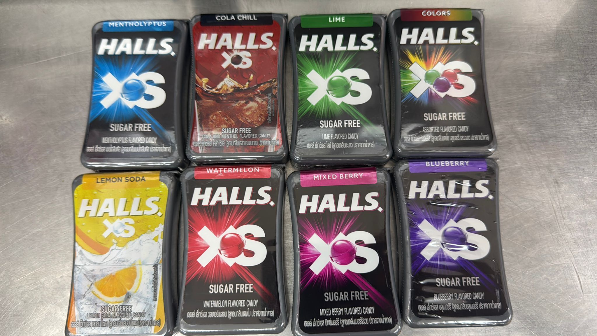 現貨 TH1 ^Halls 無糖薄荷糖