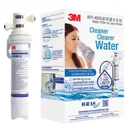 3M AP2-405G濾水系統(枱底裝)+3M ID-1淨水龍頭