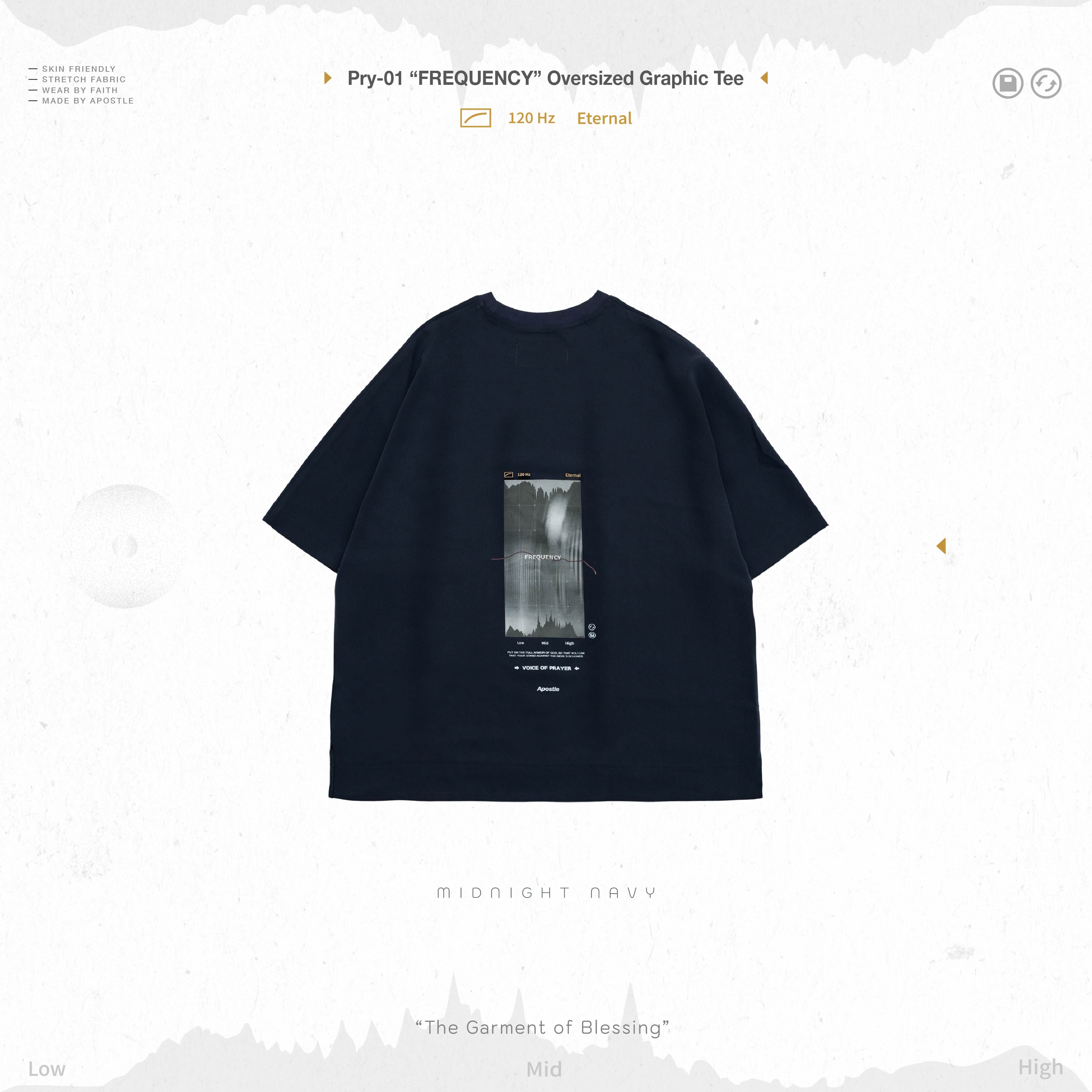 Apostle “FREQUENCY” Raglan Sleeve Graphic Shirt