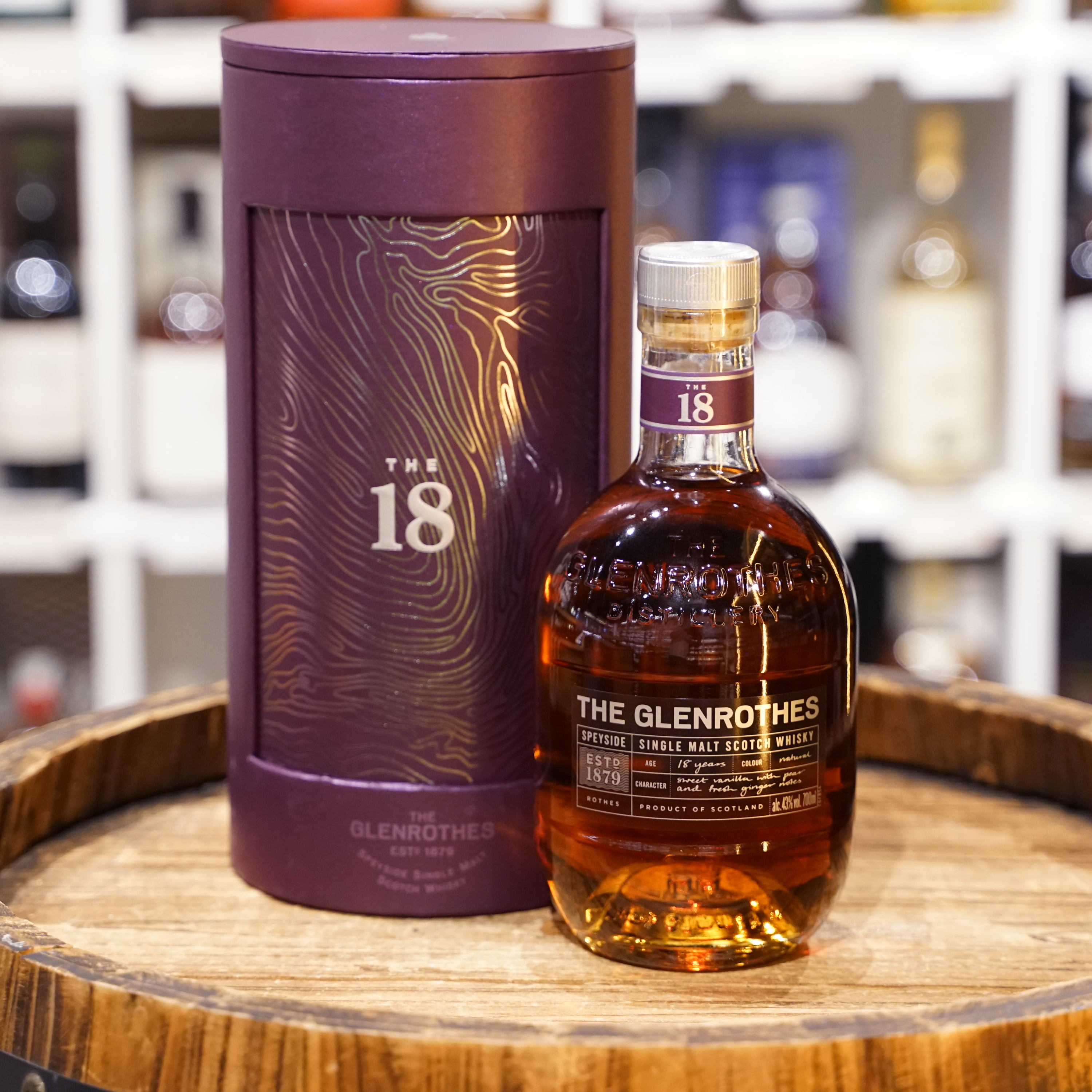 Glenrothes 18 Years Old Speyside Single Malt Scotch Whisky