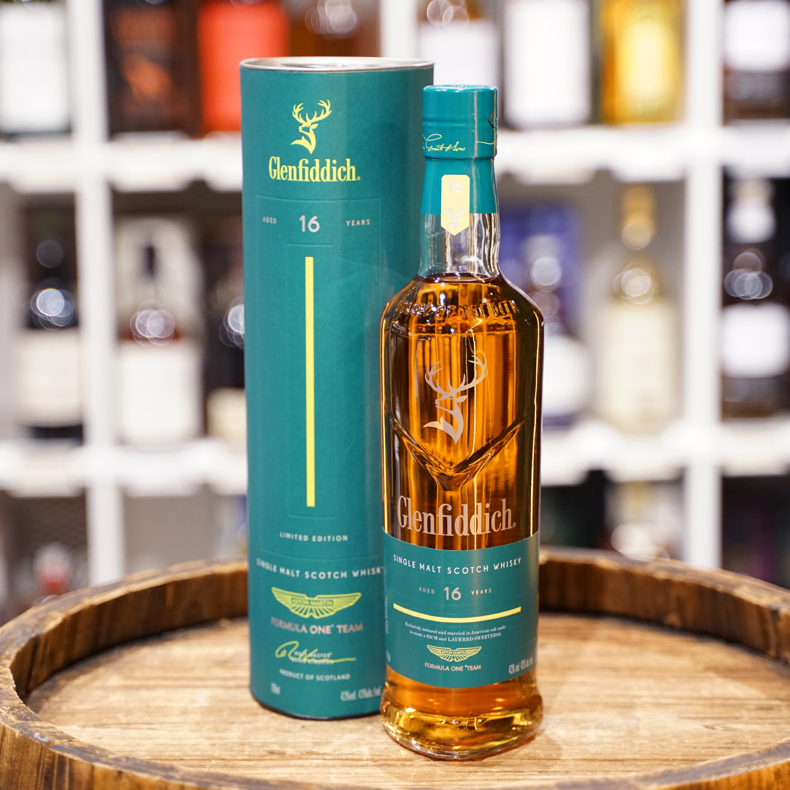 Glenfiddich 16 Years X Aston Martin F1 Limited Edition