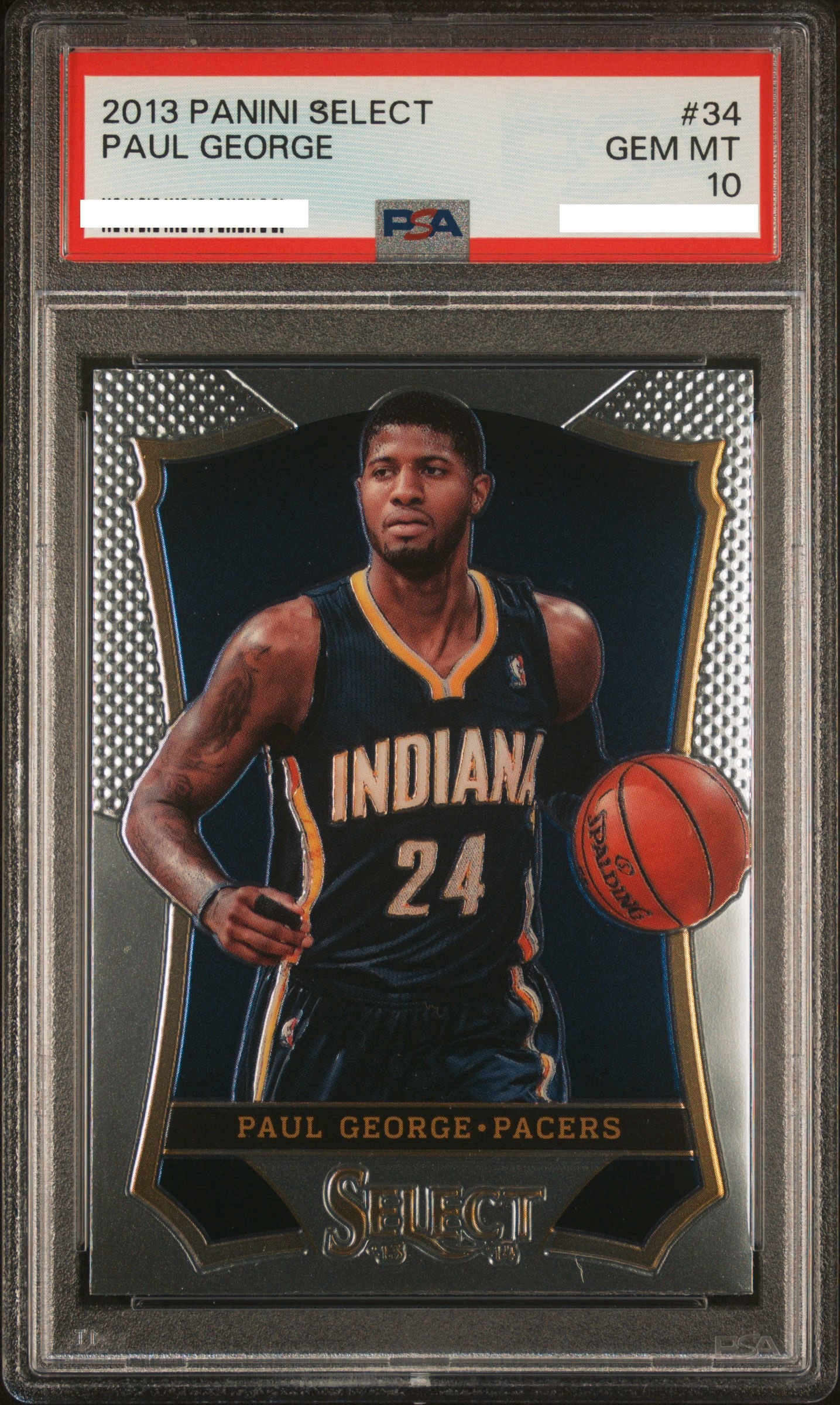 2013 PANINI SELECT #34 PAUL GEORGE【PSA10】