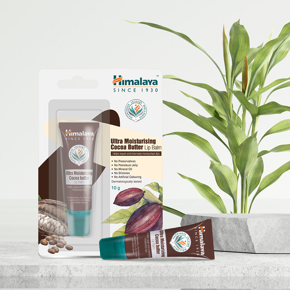 Himalaya 喜馬拉亞超保濕可可脂潤唇膏 Ultra Moisturizing Cocoa Butter Lip Balm 10g