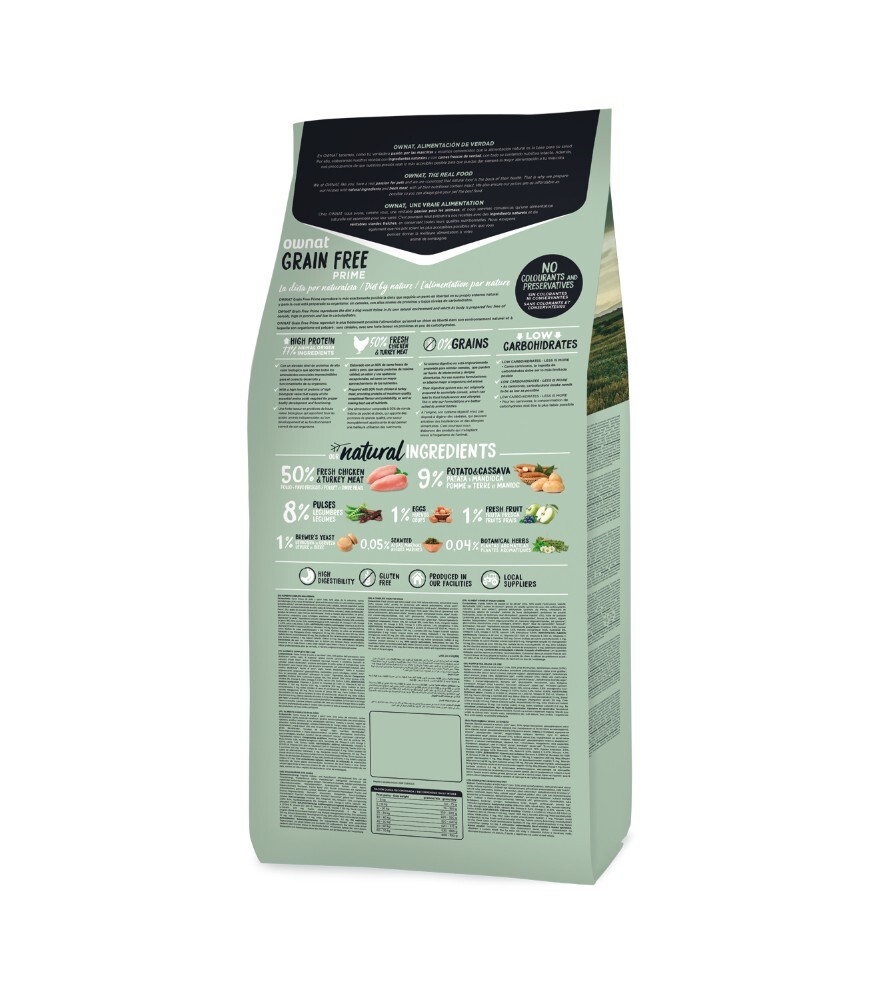 OWNAT 放牧雞肉與火雞 無穀成犬糧 (大顆粒) 12kg