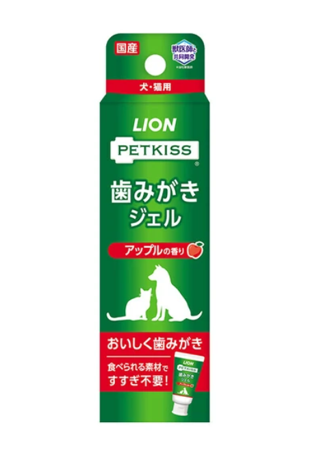 (日本製造) 獅王 PETKISS 牙膏凝膠 貓狗適用 (40g)
