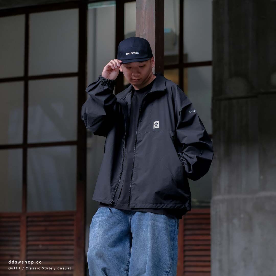 "代購" Columbia × FREAK'S STORE Imperial Park 尼龍立領 拉鍊外套