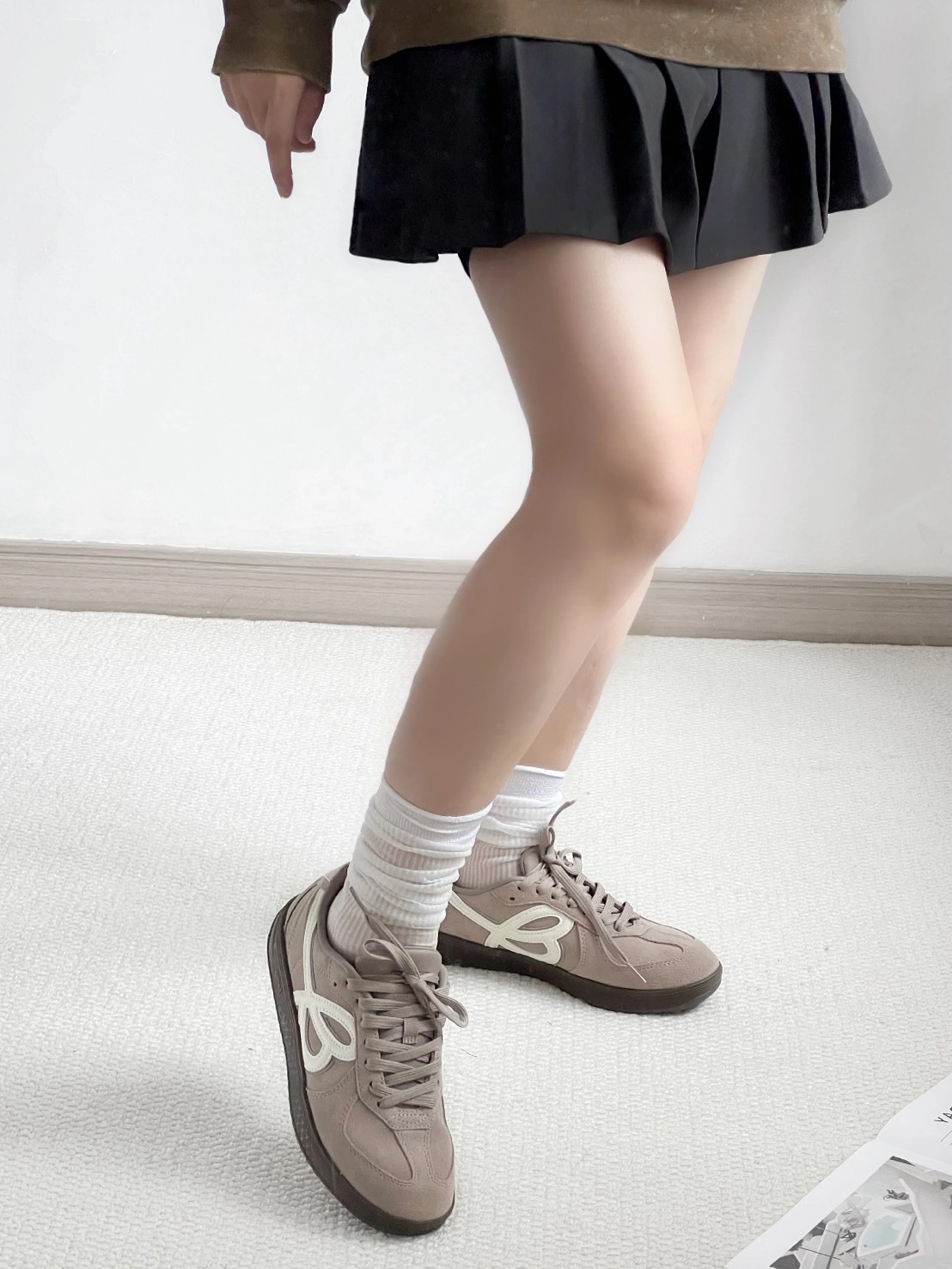 HBD x WE FLOWER 限定聯名 小花鞋 奶茶焦糖底