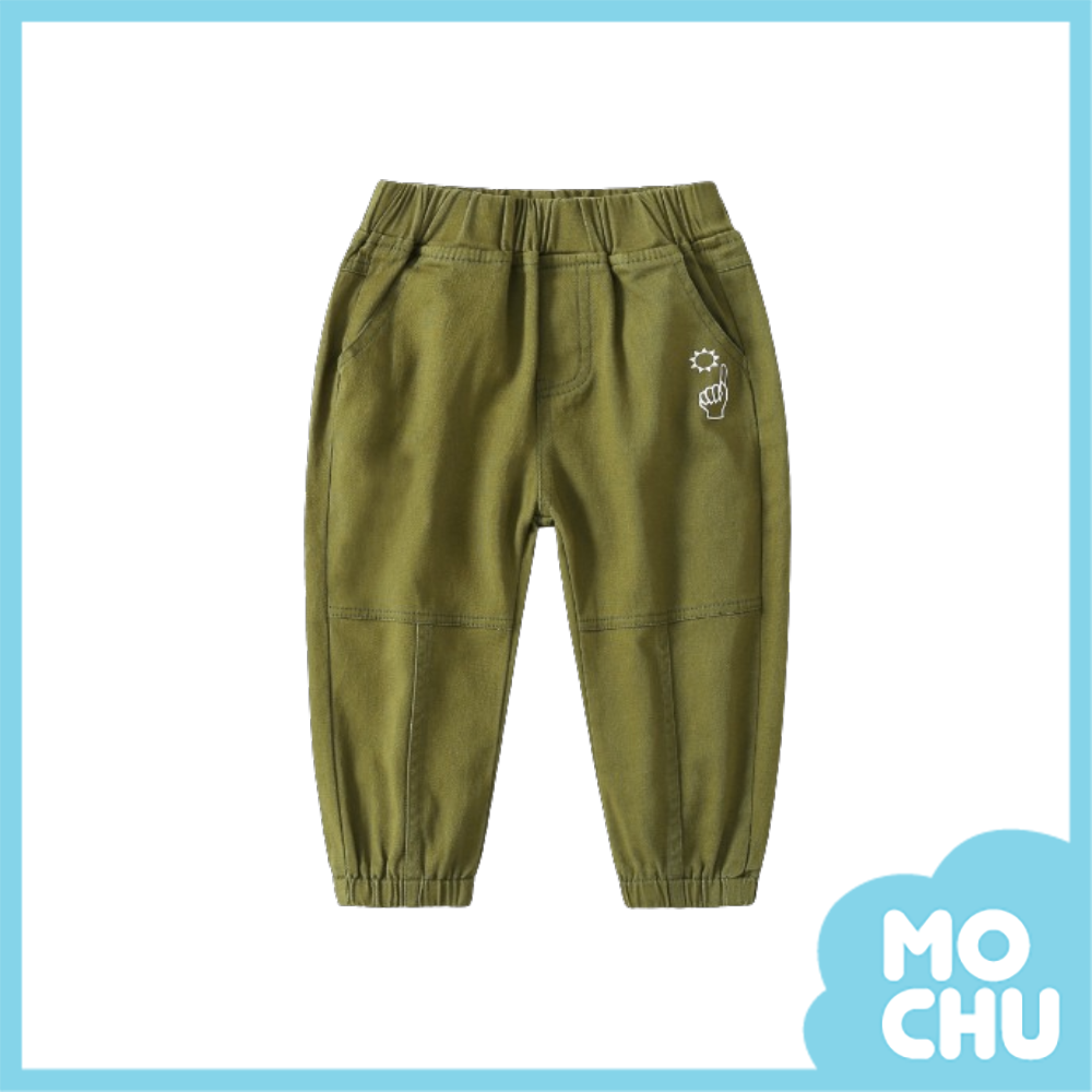 手指太陽梭織長褲(二色)