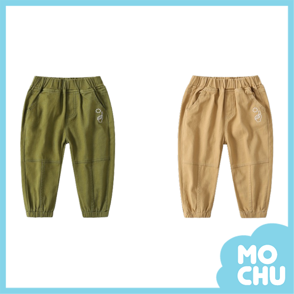 手指太陽梭織長褲(二色)