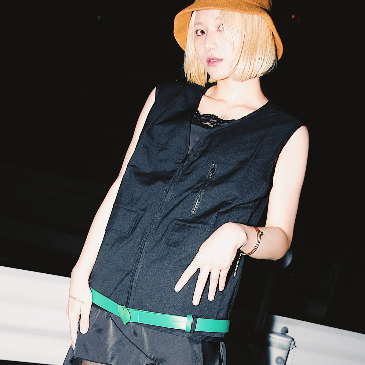 DIO黑色機能背心