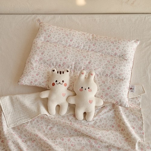25F/W CocoBunny花瓣兔兔系列-超細纖維酒店級一體枕(幼兒/成人)