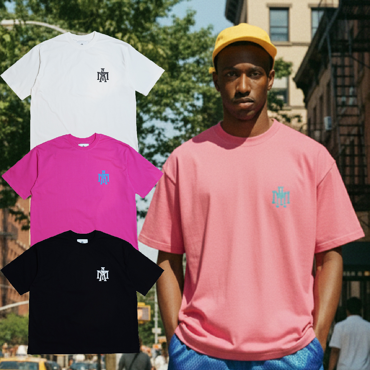 MTA HYBRID LOGO TEE 黑 紅 白 基本 LOGO 融合字體 短袖 T恤 短T【MT25T001】