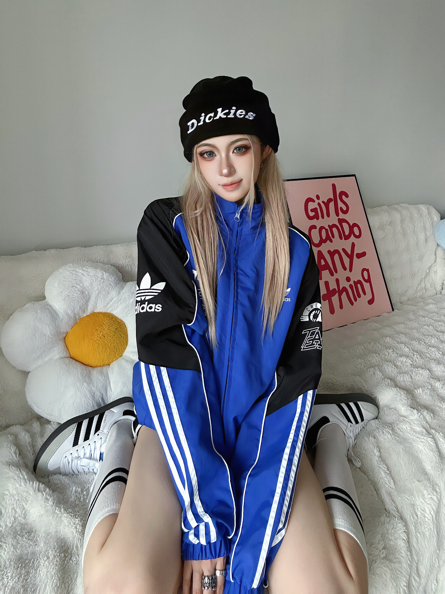 代購-<500元左右交換禮物>Dickies 刺繡Logo 針織毛帽 共3色